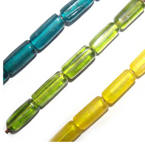 Cuentas de Vidrio Tubulares Hechas a Mano por Proveedores Globales, Cuentas Espaciadoras Sueltas Translúcidas Surtidas para la Fabricación de Joyas y Decoración del Hogar - Product Image 2