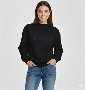 เสื้อไหมพรมคอเต่าพิมพ์ลายโอเวอร์ไซส์สำหรับผู้หญิง สไตล์คนเมือง สำหรับฤดูหนาว เนื้อผ้านุ่มพิเศษ รักษ์โลก - Product Image 1