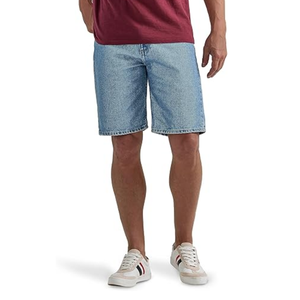 Pantalones Cortos de Mezclilla para Hombre, Lavado Claro, Personalizados, Estilo Casual Vintage, para Uso Diario en Verano - Product Image 1
