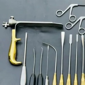 Ensemble d'instruments chirurgicaux manuels en acier inoxydable pour lifting endoscopique et chirurgie dentaire, certifié CE, par Health Bay Instruments - Product Image 5