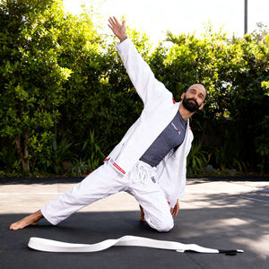 Conjunto de Gi de Artes Marciales para Hombre, Personalizado con Logotipo, Impresión Serigráfica, 100% Algodón, Ligero/Ecológico, Duradero, Logotipo Frontal - Product Image 4