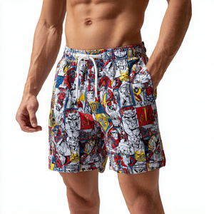 กางเกงมวยไทยซับลิเมชั่นขายส่ง กางเกงซับลิเมชั่นสำหรับผู้ชาย กางเกงมวยไทยเอวยางยืดอย่างดีสำหรับผู้ชาย - Product Image 3