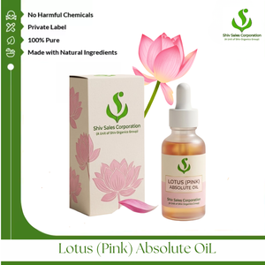 Multi Purpose Pink Lotus Absolute Oil for Beauty Industry Applications and Large Scale Industrial Packaging Services - Product Image 1
