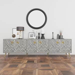 Meubles modernes de luxe européens en bois massif avec incrustations en os pour la décoration intérieure, provenant d'Inde, pour le salon - Product Image 1