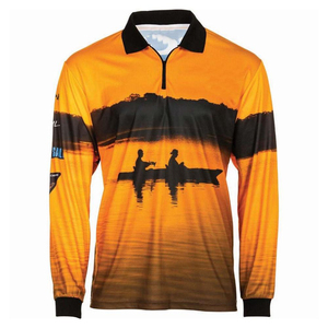 เสื้อตกปลาแขนสั้นแบบซับลิเมชั่นคุณภาพสูงสำหรับผู้ชายขายส่งปี 2026 ระบายเหงื่อได้ดี - Product Image 1