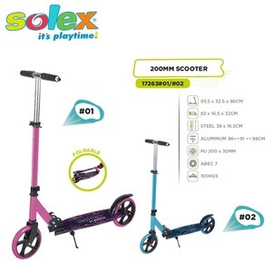 Trottinette confortable pour adultes, réglable en hauteur et pliable avec suspension - Product Image 3