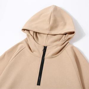 Sudaderas con Capucha y Cierre de Cremallera Personalizables, 100% Algodón, Forro Polar Transpirable, Manga Larga, Estilo Deportivo Holgado para Invierno - Product Image 2