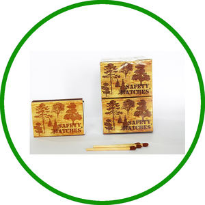 Household Safety Matches 49x35x12mm Compact Matchbox Strong Ignition Clean Flame Reliable Daily Use Eco-Friendly Printing Stick - Product Image 3