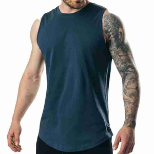 New Custom Gym Clothing Men Sleeveless Muscle Stringer Tank Top Fitness Basketball <b>Running</b> <b>Singlet</b> Stringer Tank Top - Product Image 4