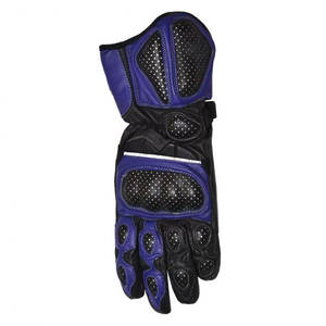 Gants de moto Pyrotect personnalisés avec logo, écran tactile, doigts entiers, unisexe, en cuir de chèvre, fermeture à cordon, motocross - Product Image 5