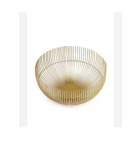 Customized Color And Size Available Luxurious Quality Metal Made Unique Fancy Designer <b>Bread</b> & Fruit Storage <b>Basket</b> Kitchenware - Product Image 1