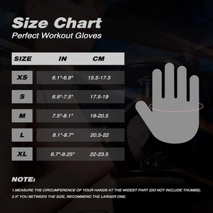 Unisex Anti-Slip Workout Gloves Light Weight Fingerless Powerlifting Gym Gloves with Padded Palm Workout Racing Gloves - Product Image 3