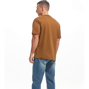 Plain T <b>Shirt</b> Men Soft Bamboo Viscose Blend Breathable Anti Odor Summer Blank Wholesale Europe - Product Image 5