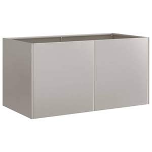 Grandi vasi da fiori e fioriere decorativi in acciaio arrugginito - Product Image 4