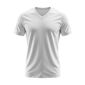 Camiseta de Hombre Talla Grande, Cuello en V, Cómoda, Corte Regular, Color Sólido, Personalizable, Transpirable y Moderna - Product Image 2