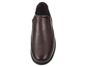 Zapatos Formales de Hombre, Estilo Slip-On, Parte Superior de Piel de Oveja, Suela de EVA, Punta Cerrada, Antideslizantes, con Amortiguación de Aire, para Oficina y Carrera Profesional - Product Image 2