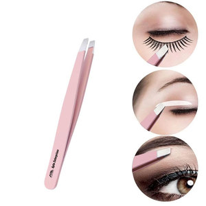 Kit de pinces à épiler en acier inoxydable écologiques et réutilisables pour les poils incarnés, les poils du visage, la beauté et les sourcils pour femmes, pinces à épiler pointues - Product Image 2