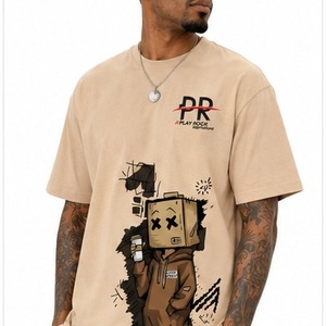 T-shirt à col rond pour homme en coton 100% de qualité supérieure - T-shirt décontracté à manches courtes, doux et respirant, confortable au quotidien pour le travail, la salle de sport, les voyages - Product Image 1