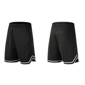 Shorts de basketball pour hommes, unis, décontractés, avec poche en maille imprimée, style urbain hip-hop, grandes tailles, séchage rapide, respirants, coupe décontractée - Product Image 3