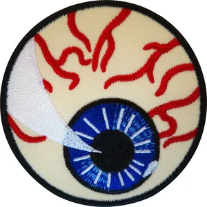 Patchs brodés 3D personnalisés, grands et petits, à coudre ou thermocollants, avec logos de drapeaux de créateurs, pour casquettes et vêtements, vente en gros directe usine avec 15 ans d'expérience - Product Image 1
