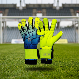 Gants de gardien de but personnalisés avec logo et impression, nouveau design, services OEM, gants de gardien de but confortables pour adultes, design classique. - Product Image 3