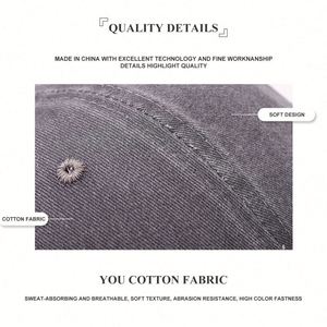 Gorras de Marca Personalizadas al por Mayor para Hombre, con Logotipo Bordado y Estampado, Estilo Vintage, Talla Única - Product Image 3