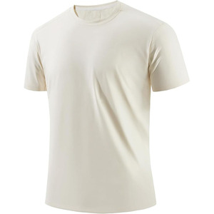 Custom Men's Plain Crew Neck T Shirt EW-MT-1336 <b>Short</b> <b>Sleeve</b> Crew Neck Breathable Quick Dry Activewear T Shirt - Product Image 1