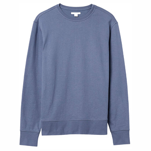 Men Custom Crew Neck Long Sleeve <b>Thick</b> <b>Fleece</b> Sweatshirt Now Available For Sale In Reasonable Prices - Product Image 4