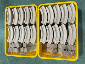 Connecteur de main courante en bois massif pour système de rampe d'escalier en chêne rouge, quincaillerie d'installation intérieure durable pour hôtel - Product Image 4