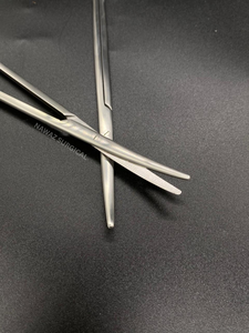 กรรไกรเมทเซนบาุมแบบโค้งสำหรับมืออาชีพ – เครื่องมือผ่าตัดแบบใช้ซ้ำได้ – ผลิตจากเหล็กกล้าไร้สนิมเกรดทางการแพทย์มาตรฐาน CE - Product Image 3