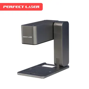 Perfect laser mini folding laser marking machine, suitable for glass, wood, plastic, leather and other non-metal engraving