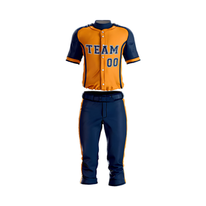 Camiseta de Béisbol Personalizable para Hombre, Azul y Blanca, con Logos Bordados, Uniformes de Béisbol, Manga Corta - Product Image 4