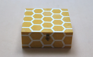 Luxury Resin Inlay Jewelry <b>Box</b> Handmade Organizer for Global Gifting and Elegant Interiors by Tradebyd - Product Image 6