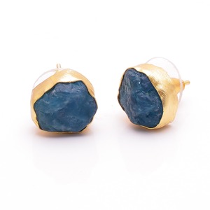 Boucles d'oreilles en citrine, pierre précieuse naturelle plaquée or 18 carats de haute qualité, bijoux en or vermeil 14 carats pour un usage quotidien. - Product Image 3