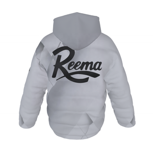 REEMA Veste d'hiver en coton personnalisée de haute qualité style bouffant pour hommes Veste ample sans manches pour femmes à col montant en tissu polyester - Product Image 3