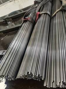 Batang Baja Karbon Rendah Canai Panas 12L14 Y15 1215 11SMnPb30, Besi Murni 99,8%, Batang Bulat, Baja Mudah Dipotong untuk Layanan Pembengkokan - Product Image 4