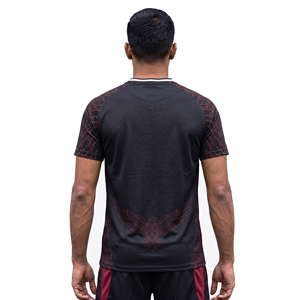 Camiseta de Fútbol con Cuello en V para Hombre, Camiseta de Fútbol Masculina de Primera Calidad, Sublimada, Personalizada para Equipos Deportivos - Product Image 2