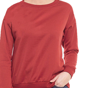 Sudadera de Mujer de Cuello Redondo Estilo Pullover de Alto Rendimiento, Precio de Fábrica al por Mayor - Product Image 6