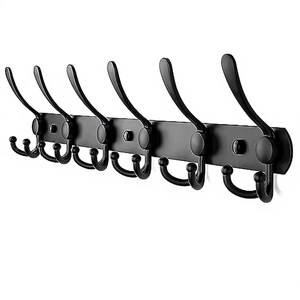 304 Stainless Steel Self Adhesive Coat <b>Hooks</b> | No Drill Heavy Duty Wall Mounted Clothes Towel Key Holder for Bathroom Kitchen - Product Image 3
