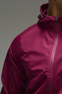Veste coupe-vent pour homme, légère, résistante à l'eau, style bomber, personnalisable avec logo OEM, best-seller, en tissu ripstop Berry. - Product Image 3