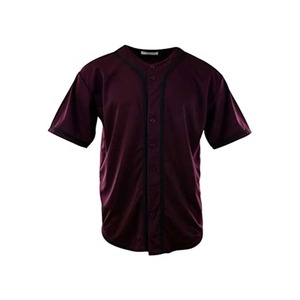 2026 Best Quality Stitched 100% <b>Polyester</b> And Cotton Baseball Team Customizable Jersey Sporty Outdoor - Product Image 4