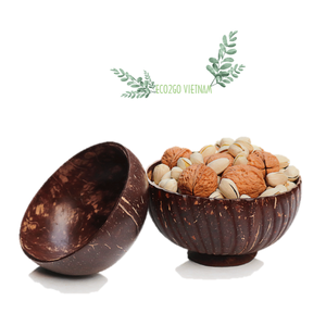 100% Natural Coconut Shell Bowls - Eco-Conscious Natural Kitchenware Bowls With Custom Logo And High Quality by Eco2go Vietnam - Product Image 6