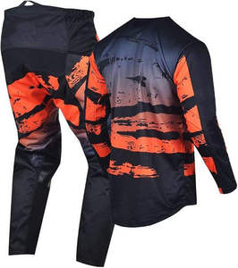 Vêtements de sport respirants EDGE MOTO en polyester, personnalisables, taille XL, équipement de motocross, combo maillot et pantalon 360 Mx Racing - Product Image 4