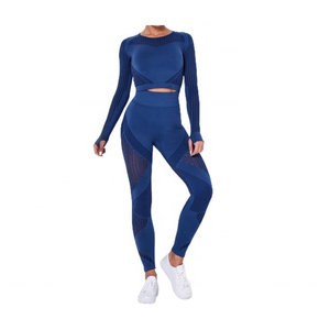 Vêtements de sport pour femmes, ensemble legging et soutien-gorge deux pièces, vente flash, ensemble de yoga pour femmes, vêtements de sport sexy, ensembles de yoga fitness - Product Image 1