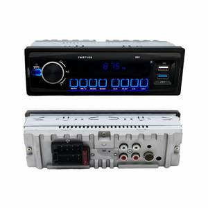 רדיו רכב Hisound 1DIN קצר גוף עם BT, צג LED, 1028IC, נגן MP3, ומשדר FM - Product Image 2