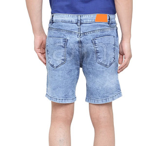 High Quality <b>Button</b> Design Men's Casual <b>Jeans</b> Shorts Summer New Casual Wear <b>Jeans</b> Shorts For Sale - Product Image 2