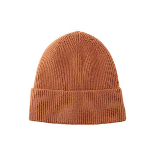 Premium Quality Embossed Breathable <b>Waterproof</b> 100% Acrylic Unisex Adult <b>Beanies</b> Private Label Personalized Direct Factory Price - Product Image 1