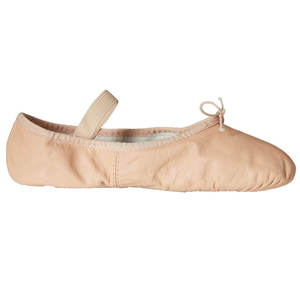 Chaussons de danse en cuir véritable sur mesure, semelle intégrale, pour filles, enfants, femmes, fabrication OEM. - Product Image 5