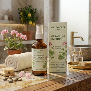 Hydrolat de Géranium, Eau Florale pour Soins de la Peau, Tonique, Qualité Cosmétique, Fournisseur en Gros - Product Image 4