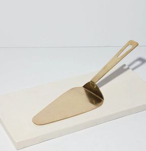 Modern Gold <b>Cake</b> <b>Server</b> Minimalist Stainless Steel Dessert Serving Spatula for Parties Weddings and Special Occasions - Product Image 2